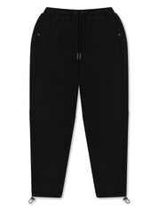 LOUNGE FLEECE SWEATPANTS - JET BLACK